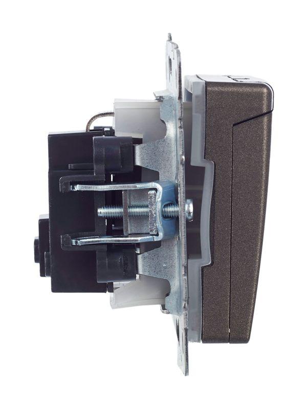  Розетка BRITE РСбш10-3-44-БрТБ 16А IP44 с заземл. защ. шторки с крышкой механизм бронза IEK BR-R16-16-44-K45 фото в каталоге от BTSprom.by