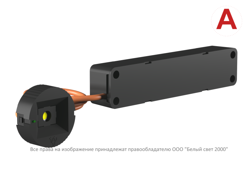  Светильник аварийный BS-OKO-10-L1-24 Black Белый свет a15319 фото в каталоге от BTSprom.by