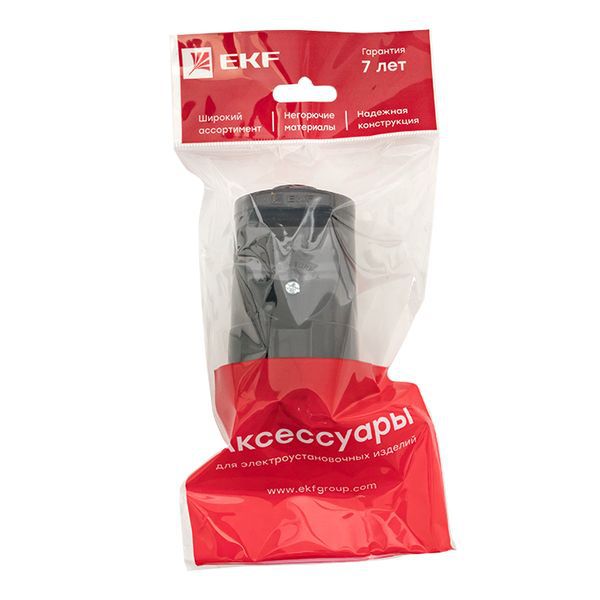  Гнездо штепсельное с заземл. черн. 16А 250В PROxima EKF ASG16-30-r фото в каталоге от BTSprom.by