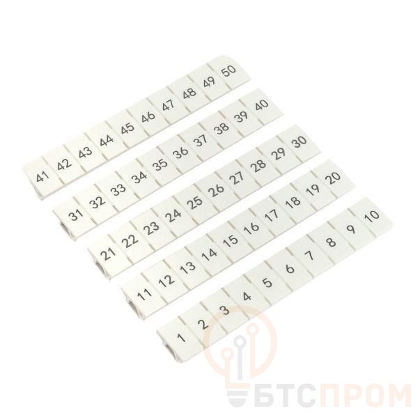 Маркировка для клемм 6 UT 1-50 (уп.100шт) EKF scr-ut-mrk-6-1-50 фото в каталоге от BTSprom.by  Маркировка для клемм 6 UT 1-50 (уп.100шт) EKF scr-ut-mrk-6-1-50 фото в каталоге от BTSprom.by
