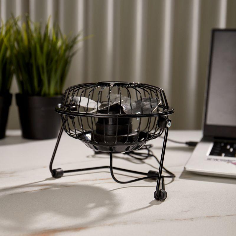  Вентилятор настольный (DX-4) USB черн. DOMIE 60-0225 фото в каталоге от BTSprom.by