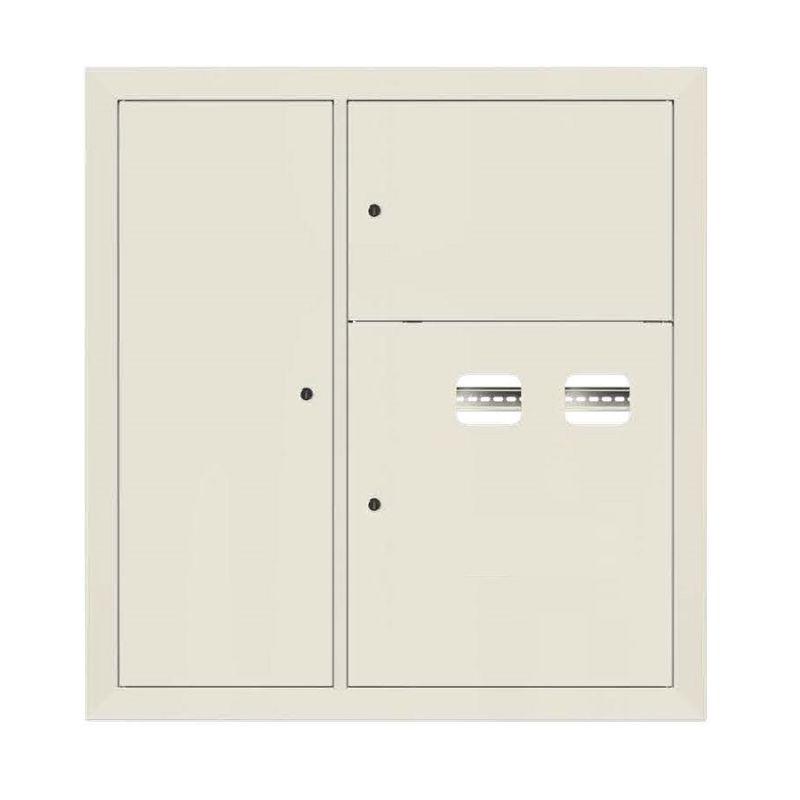 щит этажный 2кв. слаботочка слева ral9002 (1000х950х150) proxima ekf mb29-v-2z-ral9002 от BTSprom.by