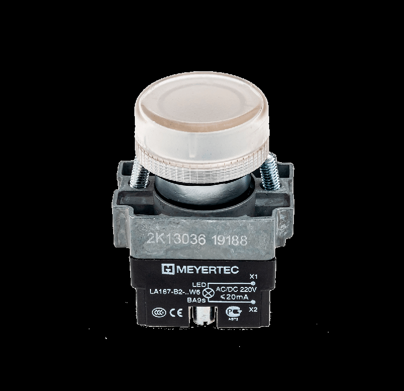 лампа сигнальная в сборе 220в ac/dc мет. mtb2-bv631 бел. овен 43354 от BTSprom.by