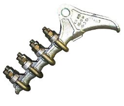 зажим натяжной болтовой нб-3-6б юаиз 530332005 от BTSprom.by