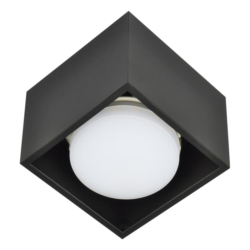 светильник декоративный dlc-s609 gx53 black sotto gx53 накладной без лампы метал. черн. fametto ul-00008868 от BTSprom.by