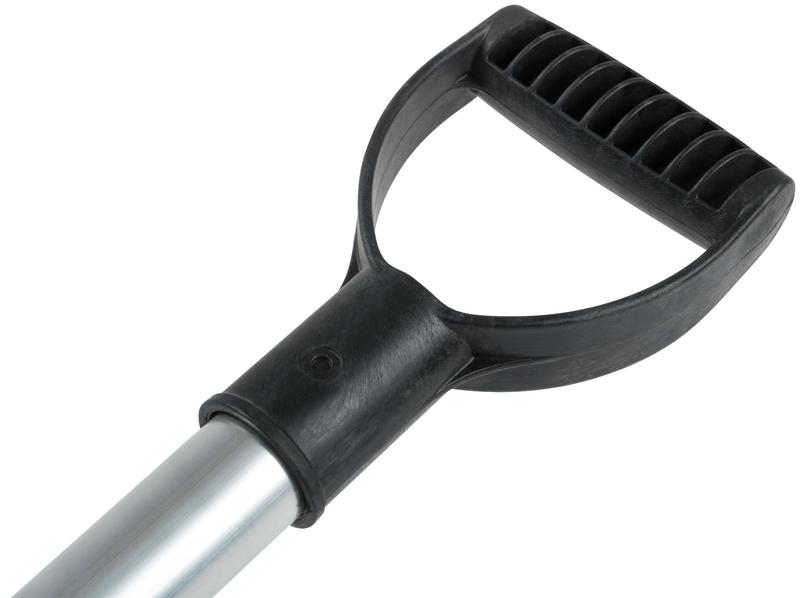  Лопата для уборки снега 380х365х1340мм алюм. черенок; пластик. цветная КУРС 68116 фото в каталоге от BTSprom.by