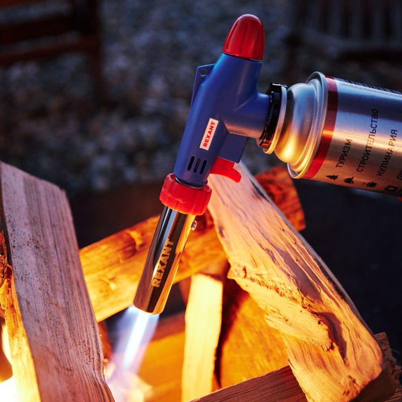  Горелка-насадка газовая GT-31 360град. с пьезоподжигом Rexant 12-0031 фото в каталоге от BTSprom.by