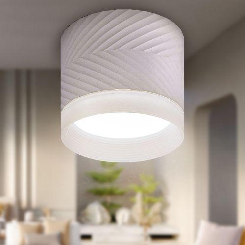 светильник ol38 wh gx53 ip20 настен./потолочн. спот бел. эра б0056387 от BTSprom.by