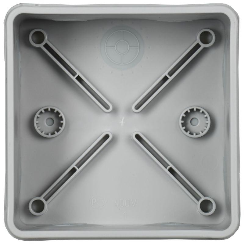  Коробка распаячная ОП КМ42455 100х100х50мм IP67 8 вводов сер. IEK UKO21-100-100-050-K41-66 фото в каталоге от BTSprom.by