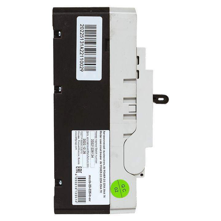 Выключатель автоматический 3п 225А 35кА AV POWER-2/3 TR AVERES EKF mccb-23-225-TR-av фото в каталоге от BTSprom.by  Выключатель автоматический 3п 225А 35кА AV POWER-2/3 TR AVERES EKF mccb-23-225-TR-av фото в каталоге от BTSprom.by