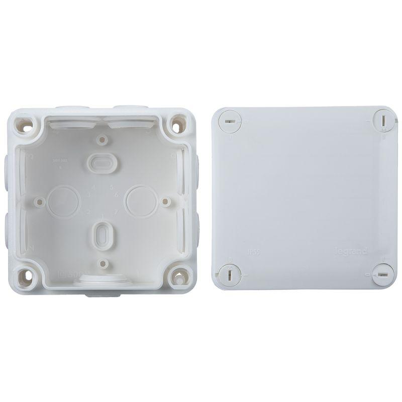 Коробка распределительная 105х105х55мм Plexo IP55 бел. Leg 092023 фото в каталоге от BTSprom.by