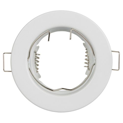  Светильник встраиваемый штампованный ST1 SWH MR16 GU5.3 бел. матов. Эра Б0059740 фото в каталоге от BTSprom.by