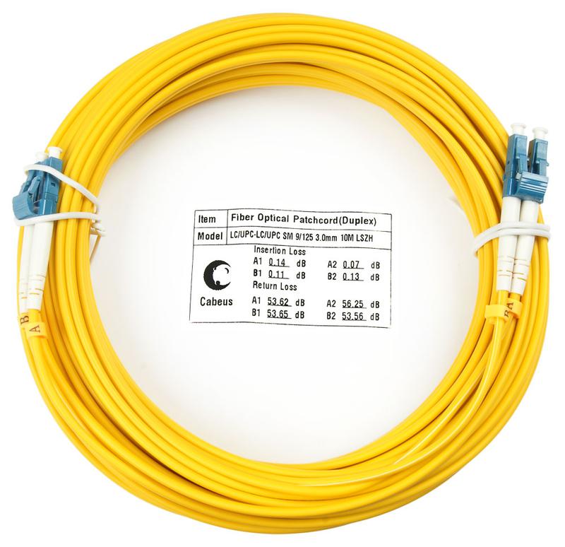 шнур оптический fop(d)-9-lc-lc-25м duplex lc-lc 9/125см 25м lszh cabeus 8341c от BTSprom.by