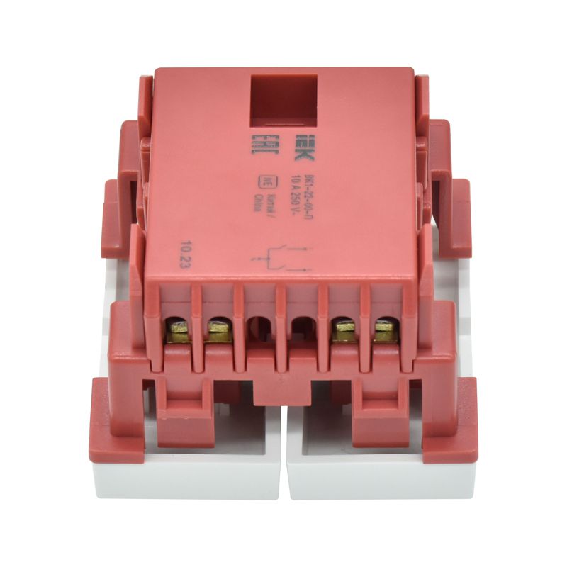  Выключатель 2-кл. 2мод. СП 10А IP20 ВК1-22-00-П бел. PRIMER IEK CKK-40D-VD2-K01 фото в каталоге от BTSprom.by