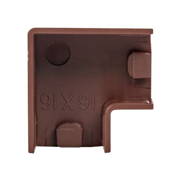  Поворот на 90град. 16х16 под темн. дерево Plast PROxima (уп.4шт) EKF abd-16-16x4 фото в каталоге от BTSprom.by