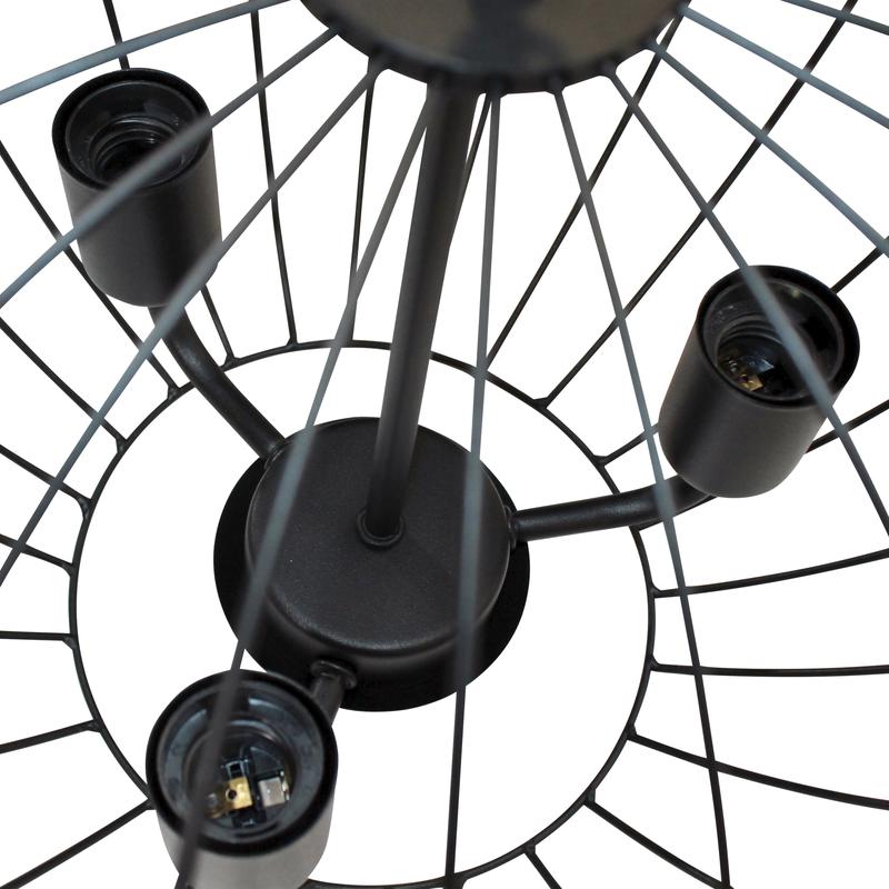  Светильник НСБ 01-3х60-154 "Лада" 231 E27 лофт-кантри черн. муар (инд. упак.) Элетех 1005404565 фото в каталоге от BTSprom.by