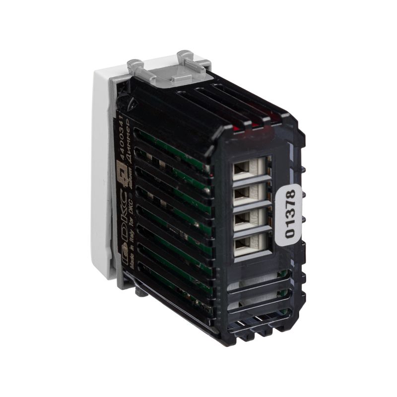  Диммер кнопочный 1мод. 16А Avanti "Белое облако" для LED ламп DKC 4400341 фото в каталоге от BTSprom.by