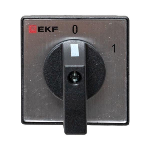  Переключатель кулачковый ПК-1-12 2П 25А "0-1" EKF pk-1-12-25 фото в каталоге от BTSprom.by