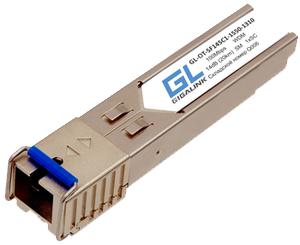 модуль sfp wdm 100/155мбит/с одно волокно sm sc tx:1310/rx:1550нм 14дб до 20км nikomax gl-ot-sf14sc1-1310-1550 от BTSprom.by