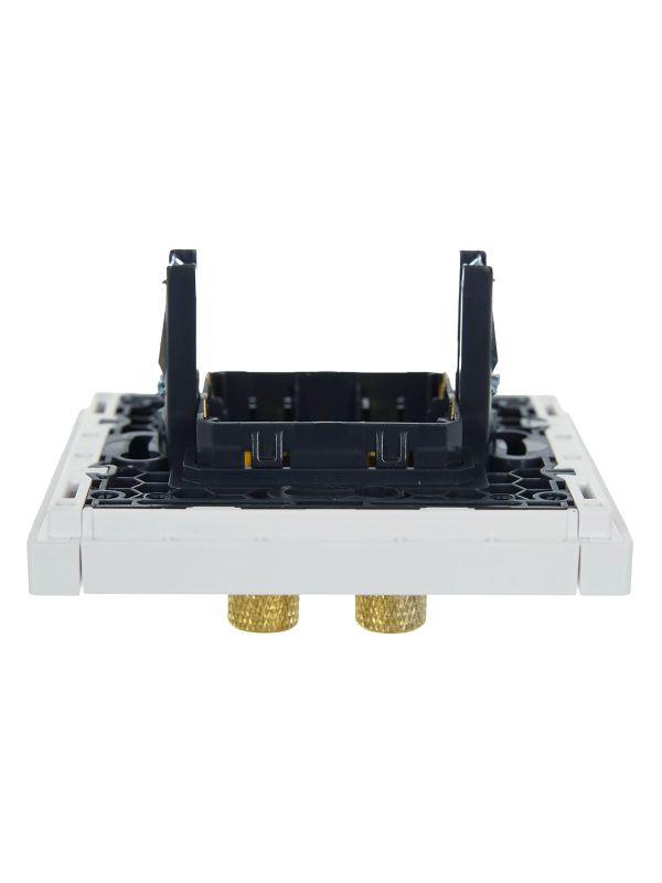  Аудиорозетка 4-м FORTE&PIANO FP239 бел. IEK FP-S40-K01 фото в каталоге от BTSprom.by