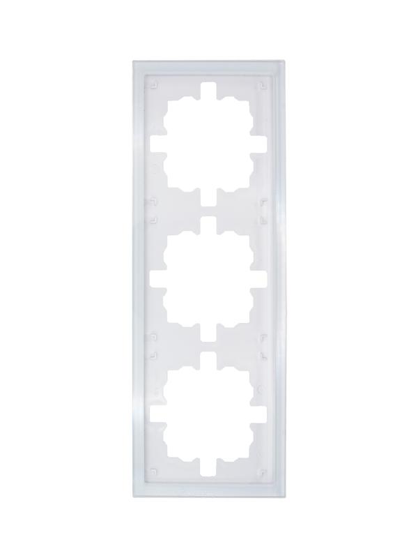 рамка 3-м zima универс. акрил. бел. lezard 704-5480-148 от BTSprom.by