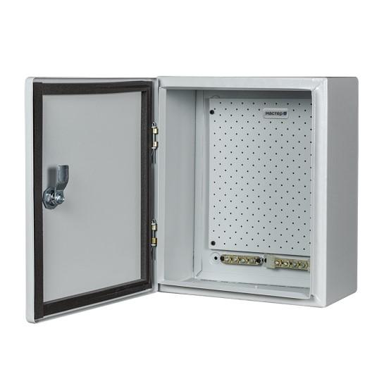 шкаф с монтажной панелью 290х390х190мм ip54 мастер-2у mastermann 00-00000034 от BTSprom.by