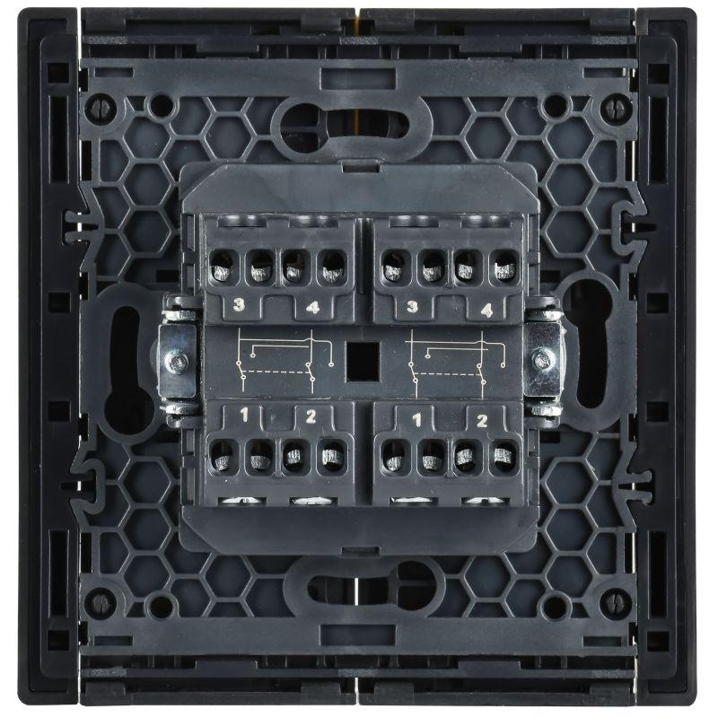  Выключатель перекрестный 2-кл. СП FORTE&PIANO 10А FP309 сер. IEK FP-V23-0-10-1-K03 фото в каталоге от BTSprom.by