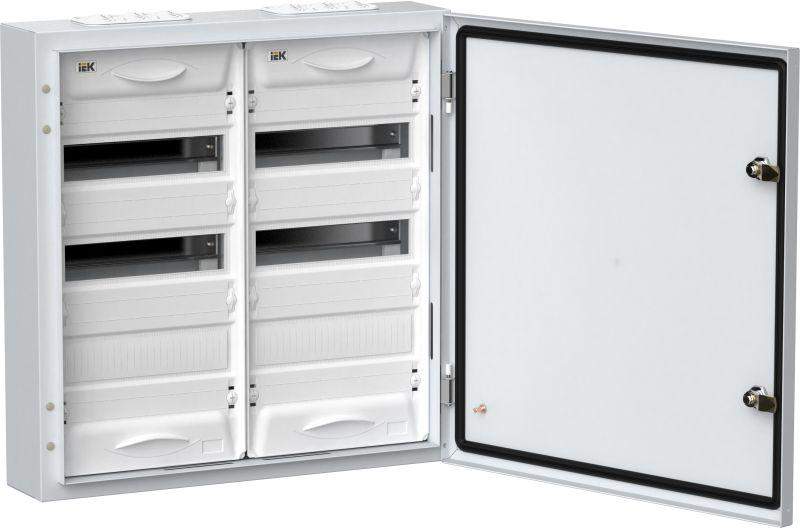 корпус щрн-72 (2х36) titan 5 585х570х140 ip54 одна дверь метал. бел. iek ti5-50-n-2x036-54 от BTSprom.by