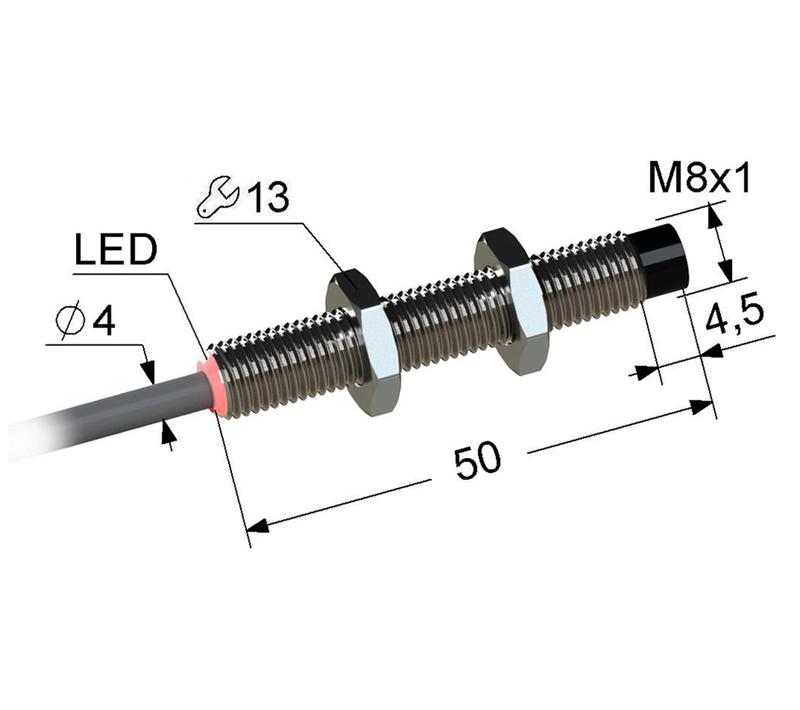 выключатель бесконтактный ps2-08m50-3n11-k мега-к a8010-80087668 от BTSprom.by
