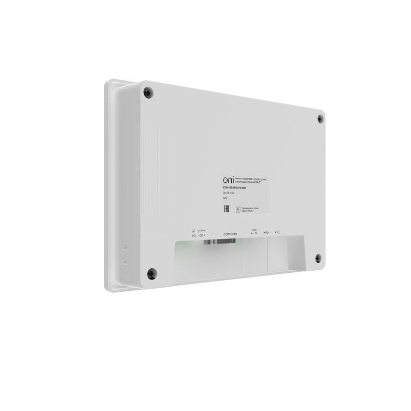  Панель оператора базовая ETG 7дюйм ONI ETG-150-NPS-070-0000 фото в каталоге от BTSprom.by