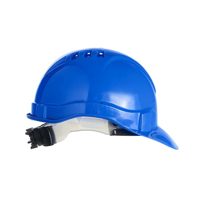  Каска Европа текстиль храповик син. ЕЛАНПЛАСТ КАС102-С фото в каталоге от BTSprom.by