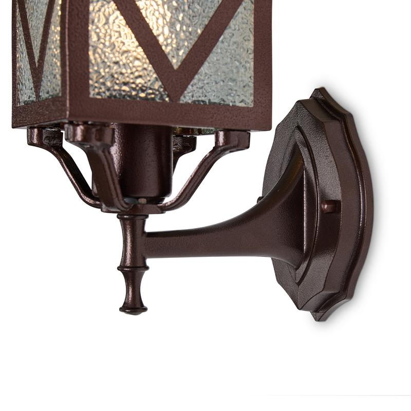  Светильник Heim 1х40Вт E27 IP44 бра настен. Voltega VGL7210WL-01BR фото в каталоге от BTSprom.by