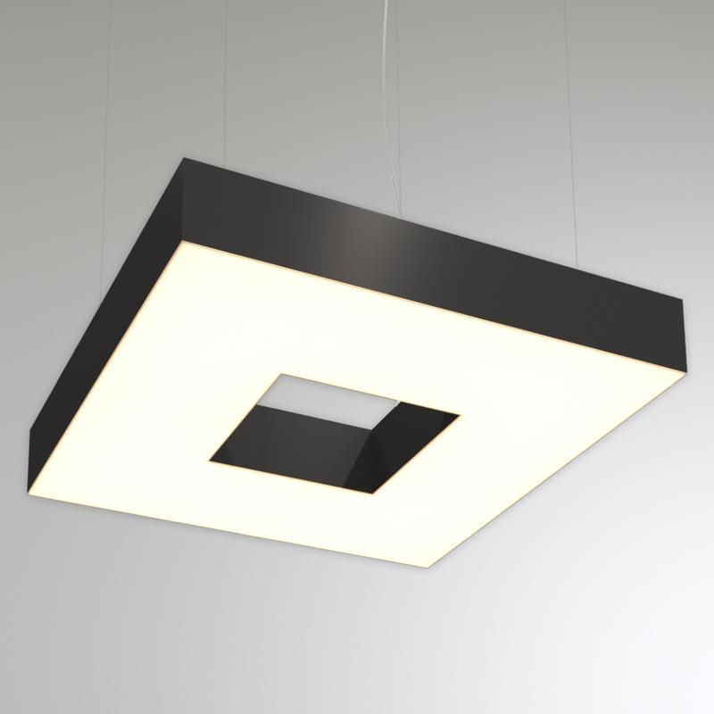 светильник светодиодный rve-lbx-cubo-650-p 60вт 4000к 650х650х100мм подвесной бел. rvelektro rve00000499 от BTSprom.by