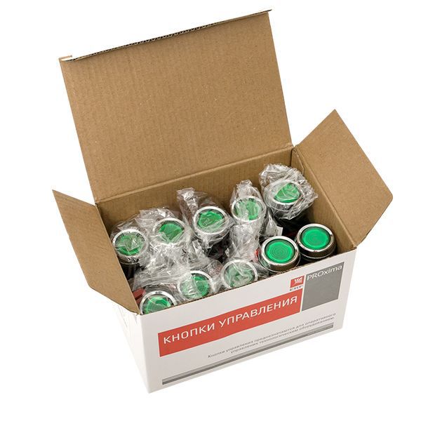  Кнопка ABLFS-22 с подсветкой зел. NO+NC 230В PROxima EKF ablfs-22-g фото в каталоге от BTSprom.by