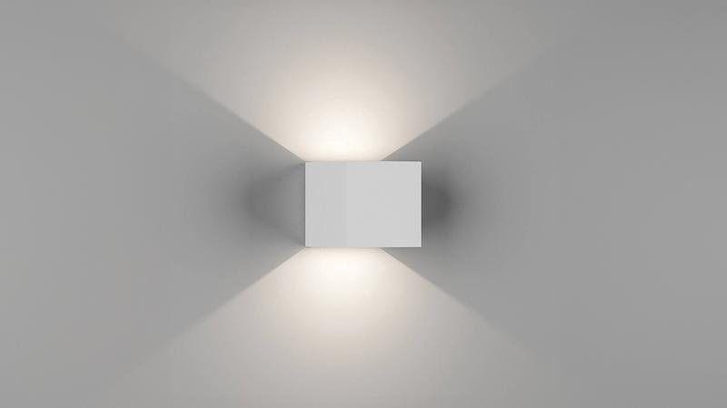 бра двухстороннее gw-a310-6-wh-nw 6вт 4000к ip54 с возможн. регулир. угол рассеив. next бел. designled 00-00001232 от BTSprom.by