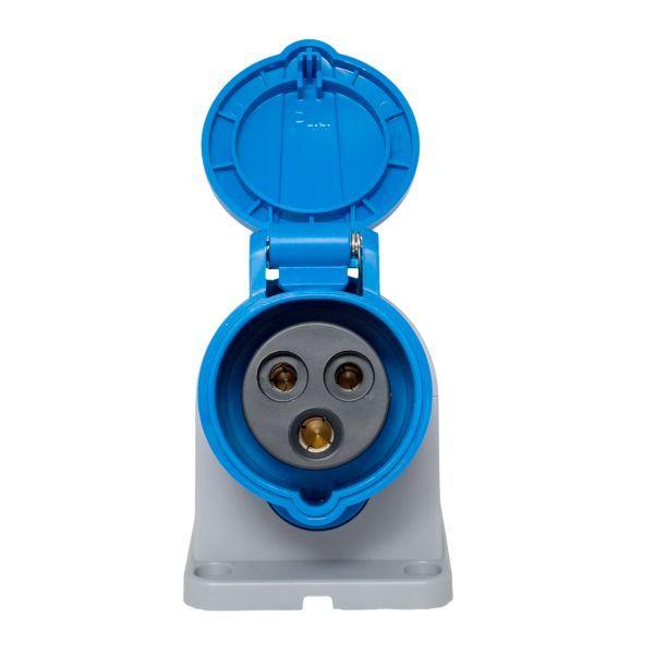  Розетка стационарная наружная 113 2Р+РЕ 16А 220В IP44 PROxima EKF ps-113-16-220-PRO фото в каталоге от BTSprom.by