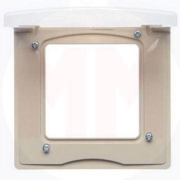 рамка 1-м etika ip44 с защ. крышкой сл. кость iek 672560 от BTSprom.by