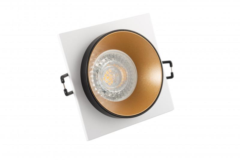  Светильник 50Вт GU10 IP20 встраив. алюм. черн./зол. DENKIRS 598762 фото в каталоге от BTSprom.by