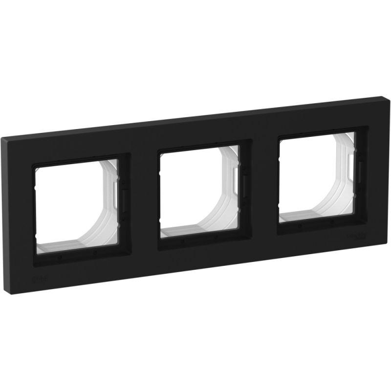 рамка 3-м atlasdesign aqua ip44 карбон se atn441003 от BTSprom.by