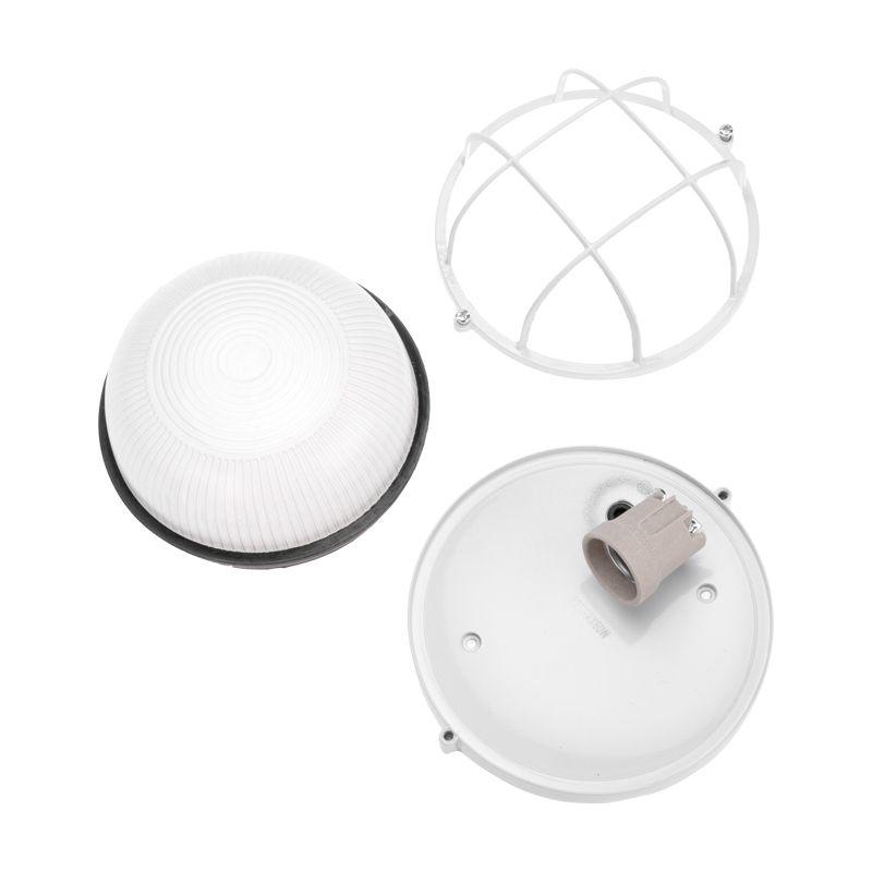  Светильник ЖКХ-03 под лампу круг 190х85мм IP65 Rexant 621-1128 фото в каталоге от BTSprom.by