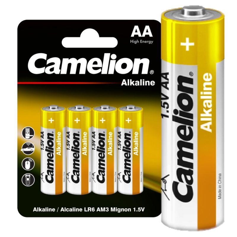 элемент питания алкалиновый normal alkaline lr6 bl-4 lr6-bp4nr 1.5в (уп.4шт) camelion 15122 от BTSprom.by