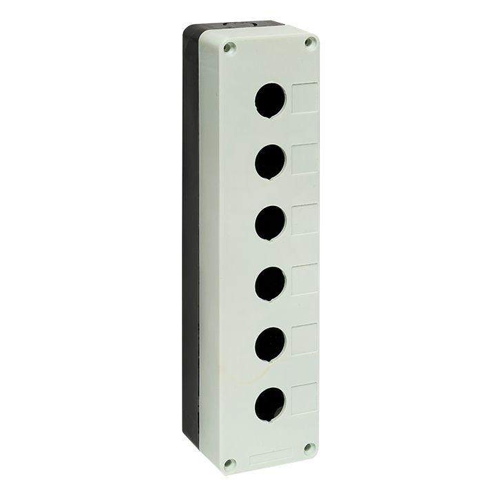 корпус кп106 6 кнопок бел. ekf cpb-106-w от BTSprom.by