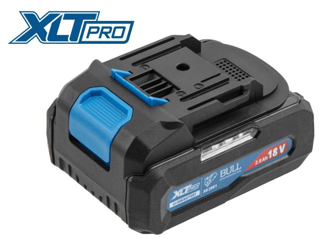 аккумулятор bull ak 2001 18.0 в, 2.0 а/ч, li-ion xltpro (18 в, 2 а*ч, li-ion) 1329595 от BTSprom.by