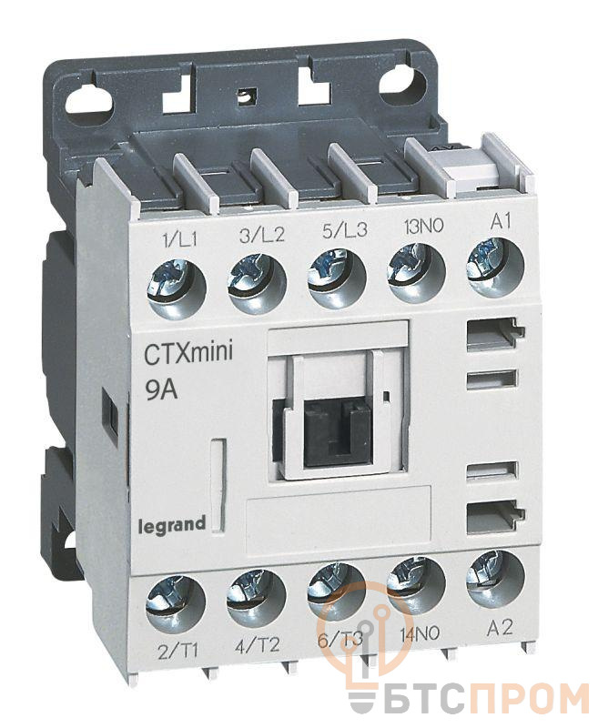 Мини-контактор CTX3 3п 9А кат. 230В AC 1НЗ Leg 417036 фото в каталоге от BTSprom.by  Мини-контактор CTX3 3п 9А кат. 230В AC 1НЗ Leg 417036 фото в каталоге от BTSprom.by