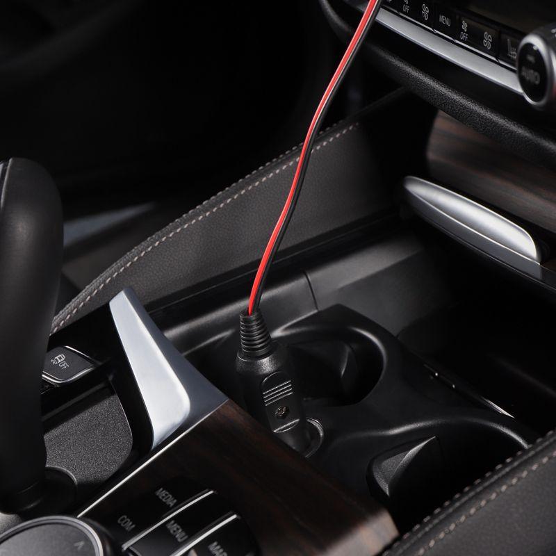  Автозарядка с индикатором разъем 2.1х5.5 (АЗУ) шнур прямой 1.5м Rexant 16-0231 фото в каталоге от BTSprom.by