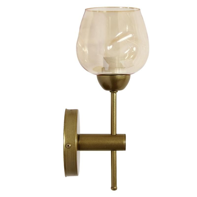 светильник "адель" 511 (плафон 8268) нбб 01-60-178 е27 (им) настенный зол. элетех 1005405233 от BTSprom.by