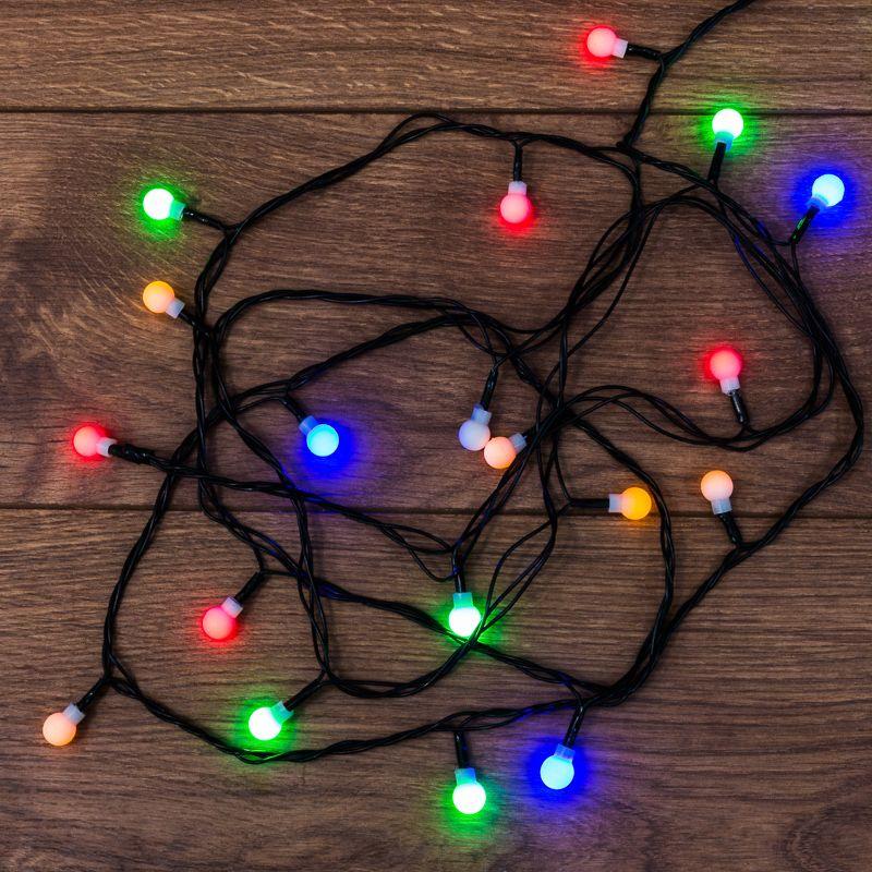 гирлянда светодиодная "цветные шарики" 2.8м 20led мультиколор 2вт ip20 neon-night 303-060 от BTSprom.by