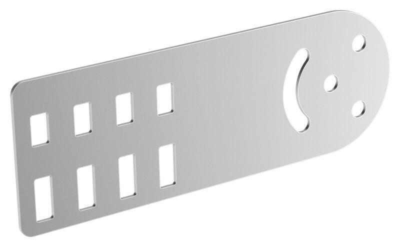 Пластина шарнирная H=80мм IEK CLM51D-PSH-080 от BTSprom.by