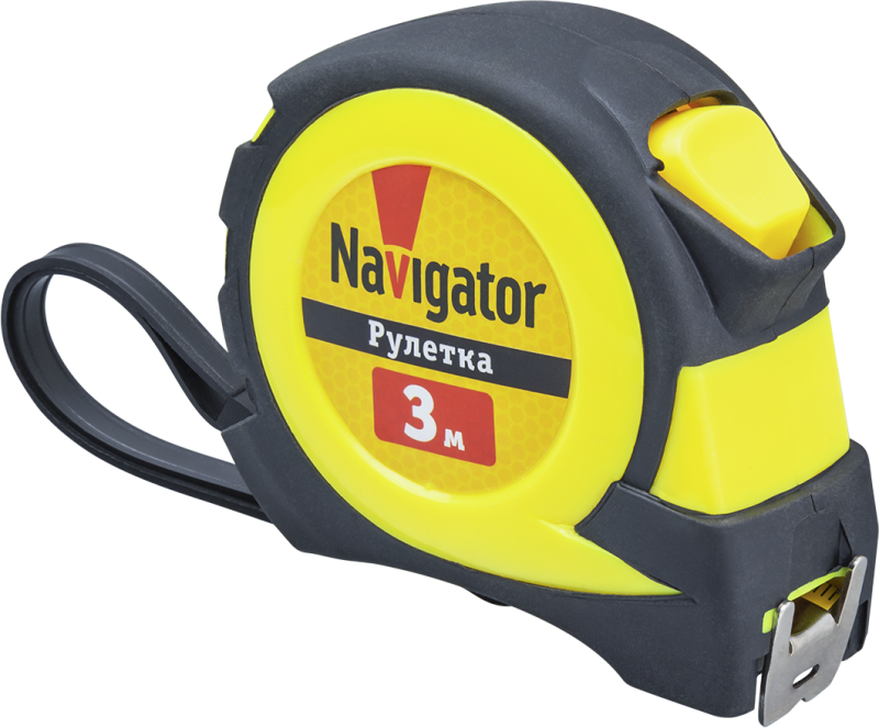 рулетка 80 259 nmt-ru02-a-3-16 3мх16мм автостоп navigator 80259 от BTSprom.by