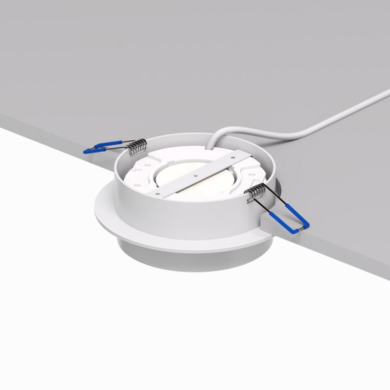  Светильник FLAT 15Вт GX53 IP20 LED встраив. алюм. бел. DENKIRS 772618 фото в каталоге от BTSprom.by